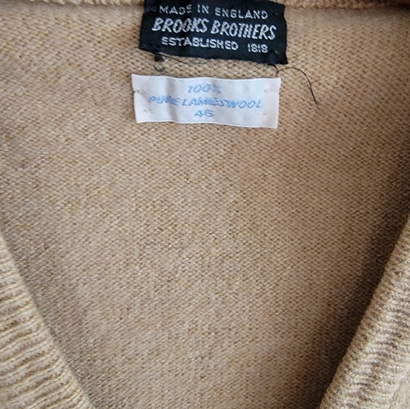 Brooks Brothers 100% Pure Lambswool Size 46 - Picture 3 of 10